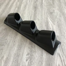 Universal 2" 52mm Triple 3 Hole A-Pillar Gauge Meter Pod Holder Display Race