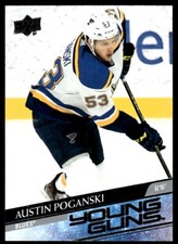 2020-21 Upper Deck Young Guns- Austin Poganski Rookie St. Louis Blues #460