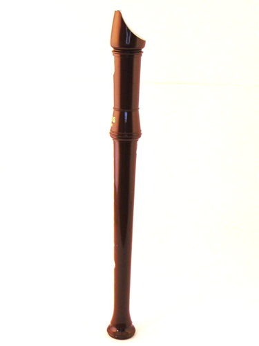 Vintage AULOS EMPIRE Recorder Flute Brown & Tan Plastic - Made in Japan - Picture 9 of 9