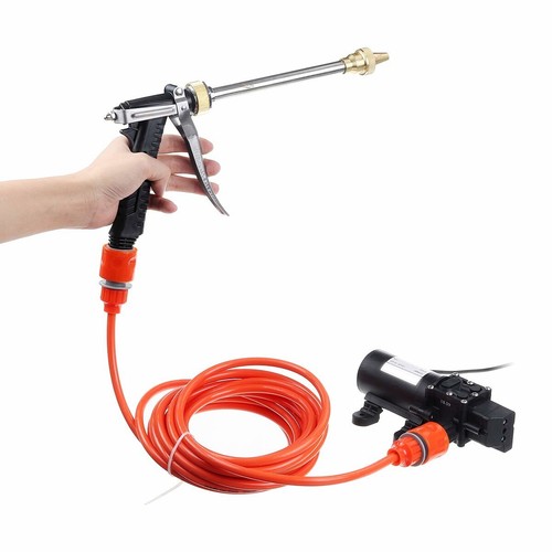 Hochdruck Tragbare Auto Waschmaschine Wasserpistole Pumpe 12V Jet Wash Reiniger Kit - Bild 3 von 12