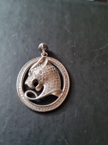 925 Silber Anhänger Panter - Bild 1 von 4