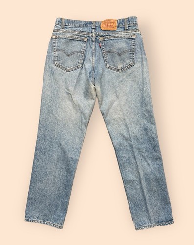 Vintage Levi’s 506 Jeans 1990s Men’s Size 34 X 30 Vtg 90s Denim - Picture 2 of 5
