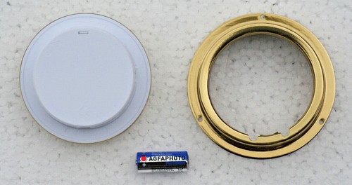 Messing Schiffsuhr Marine Style 70 mm Uhr mit Wahl zwischen arabischer oder römischer Ziffer - Bild 3 von 6