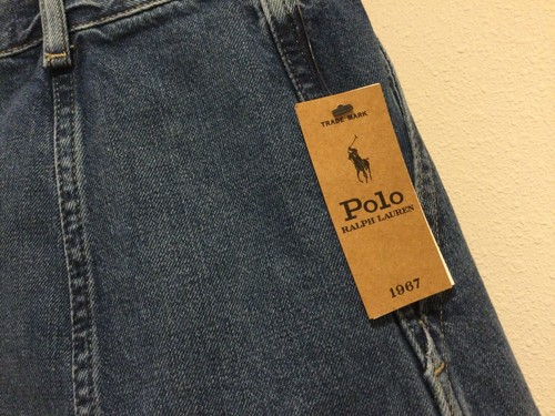 NWT Polo RALPH LAUREN Women’s Blue Denim cotton A-line Mini Jean Skirt Size 8 - Bild 3 von 15