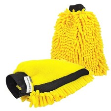 Mikrofaser Waschhandschuh Reinigungshandschuh Dunlop 2in1 Chenille XL Auto