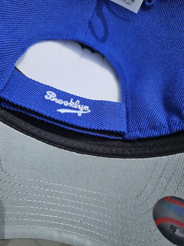 BROOKLYN Dodgers Baseball Cap '47 Brand MVP Royal Blue Adjustable Hat MLB🔥 - Picture 9 of 14