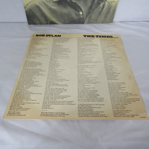 Bob Dylan The Freewheelin Original 1963 Times Are Changing Columbia Vinyl AS-IS - Picture 15 of 24