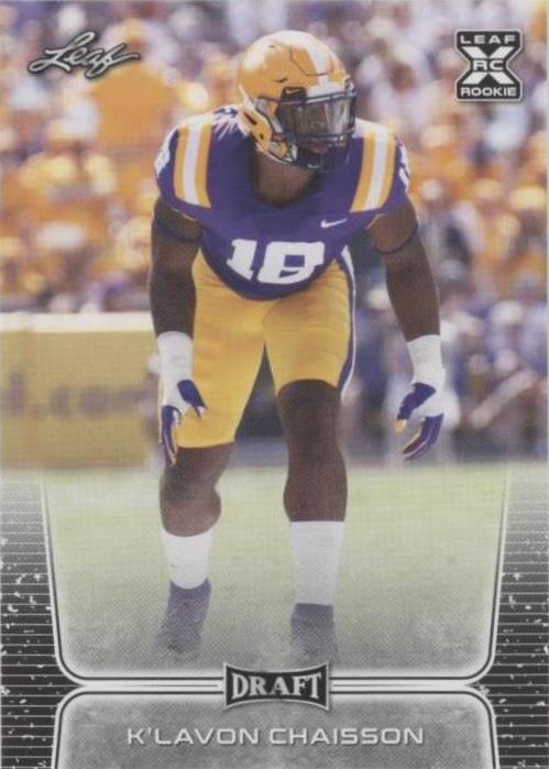 2020 Leaf Draft K'Lavon Chaisson #42 - 1 of 2