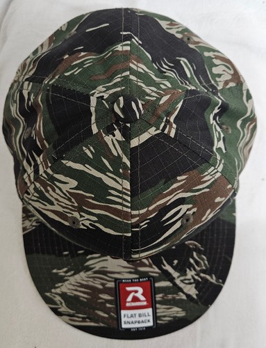 Cap/Hat  Flat Bill Camo,  Richardson Brand  Snap Back  NEW with  Patch see photo - Picture 3 of 10