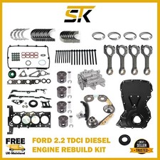 PEUGEOT BOXER 2.2 TDCI 4HG 4HH 4HJ FULL GASKET SET WITH ENGINE REBUILD KIT PARTS
