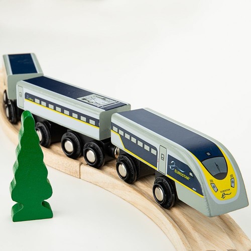 Nuevos trenes de madera Eurostar e320 tren - Imagen 2 de 2