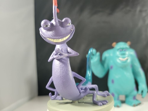 Vintage Lot Disney Monster Inc Action Figures Sulley Randall Boggs Mike George - Picture 10 of 19