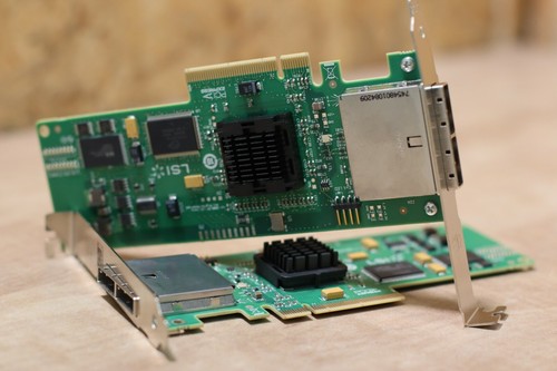 L3-01123-04E Lot 5X LSI Logic SAS3801E SAS/SATA PCIe Storage Controller Card - Picture 8 of 11