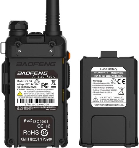 DUAL BAND TWO WAY DIGITAL HANDHELD RADIO SCANNER Fire Dept Police VHF FM EMS Ham - Picture 7 of 12