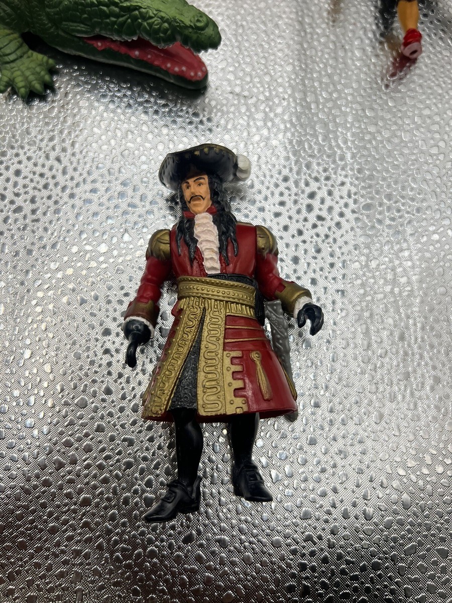 Mattel 1991 TriStar HOOK PETER PAN RUFIO PIRATE CROCODILE Mattel 1991 TriStar HOOK PETER PAN RUFIO PIRATE CROCODILE