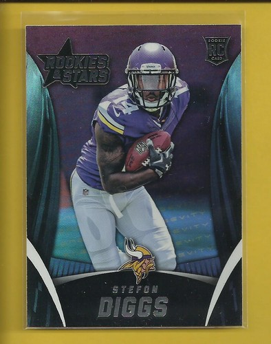 Stefon Diggs RC 2015 Panini Rookies & Stars LONGEVITY Rookie Card # 161 Vikings - Afbeelding 1 van 2