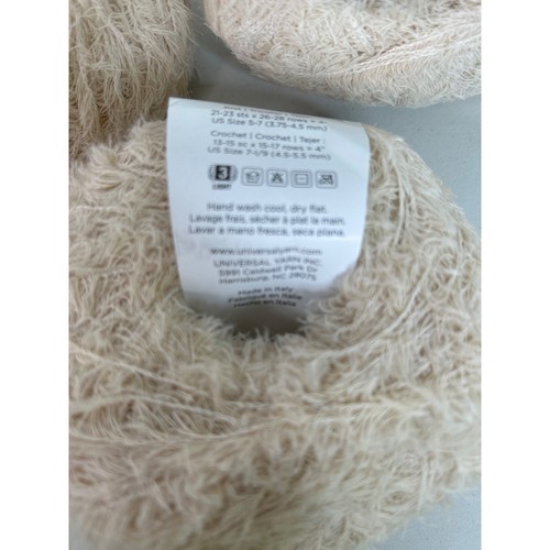 Kit maglia cappuccio cristallino filati universali nuovo con etichette DMH fibra e filato AT1003 - Foto 11 di 20