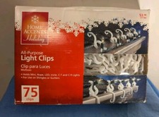 All Purpose Light Clips Home Accents Holiday 75-Pack SHIPS FREE Christmas