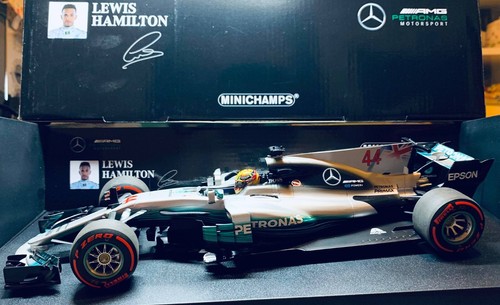 Minichamps 1/18 Mercedes-AMG PetronasF1 W08 Lewis Hamilton Mexican GP 2017 - Picture 2 of 11