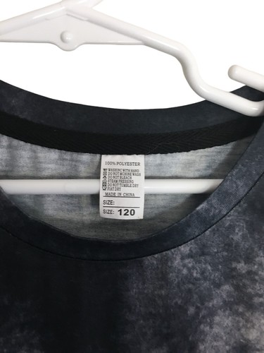 T-Shirt Kid's Size 5T 120 Admit It Life Would Be Boring Without Me Black Gray - Picture 4 of 4