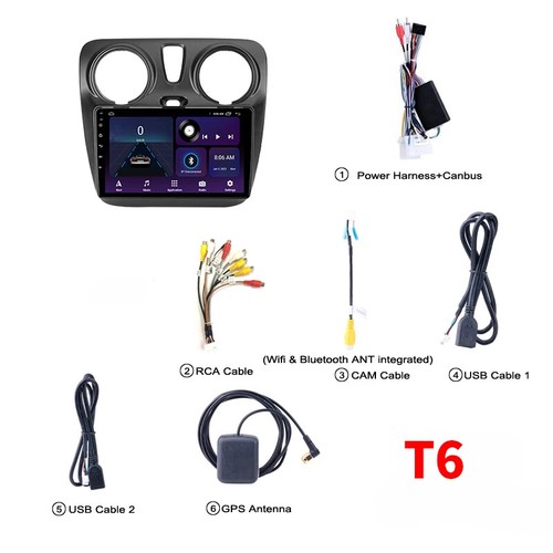 For Renault Dokker 2012-2020 Android Car Stereo Radio CarPlay Screen GPS Player - Picture 7 of 32