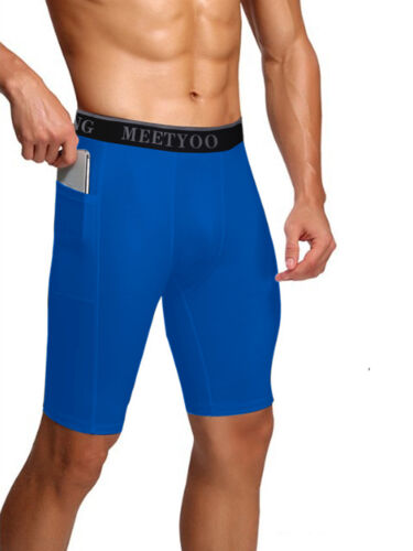1/2/3 Pack Men's Compression Pants Athletic Sports Leggings Gym Running Sports - Picture 131 of 156