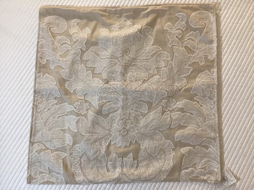 Pottery Barn "Francesca" Hand Embroidered Ivory Pillow Cover 24" Qtys AVAILABLE - Picture 22 of 22