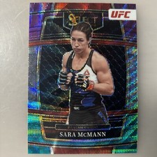 2022 Panini Select UFC Sara McMann Tri Color Prizm #90 Bantamweight