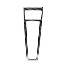 For Porsche Macan 15-21 Carbon Fiber Vinyl Central Console Gear Shift Frame Trim