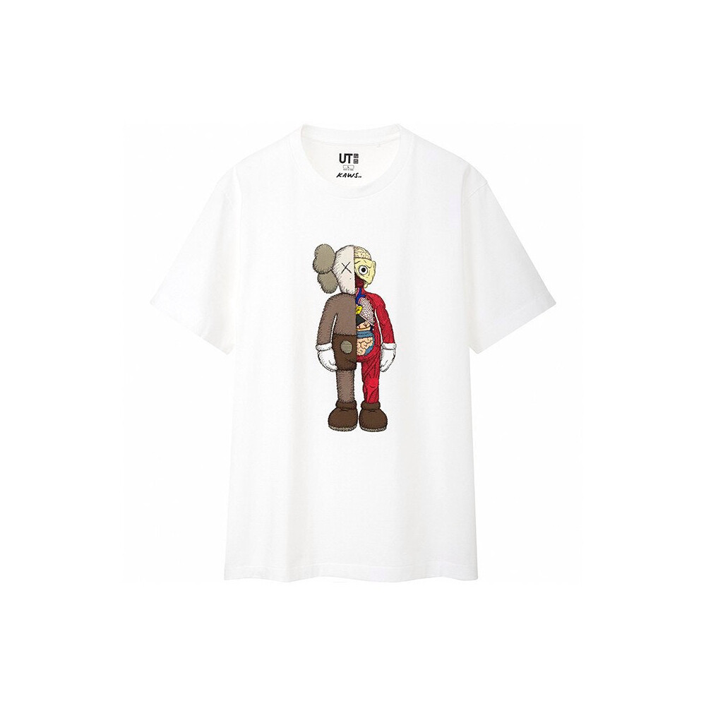 Kaws x Uniqlo UT Short Sleeve S S T-shirt Pink Dior Plush BFF In Hand Medium Kaws x Uniqlo UT Short Sleeve S S T-shirt Pink Dior Plush BFF In Hand Medium