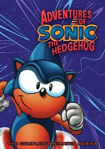 ADVENTURES OF SONIC THE HEDGEHOG COMPLETE ANIMATED SERIES New Sealed 6 DVD Set - Picture 1 of 1