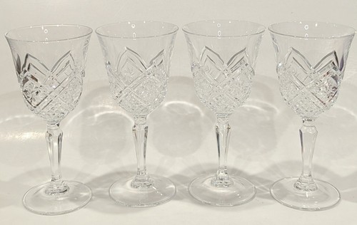 Altesse by Cristal D'Arques, 8 oz Wine Glasses, Water Goblets 7 1/4"T, Set of 4 - Picture 7 of 11