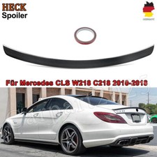 Carbon Optik passt für Mercedes CLS63 W218 C218 Heckspoiler Heckflügel Lippe 