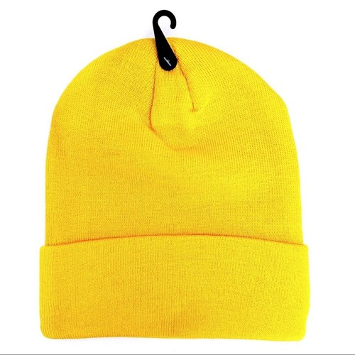 LA Los Angeles Lakers Beanie Hat Mens Womens NBA Fan Gear Gift Yellow Purple - Picture 4 of 4