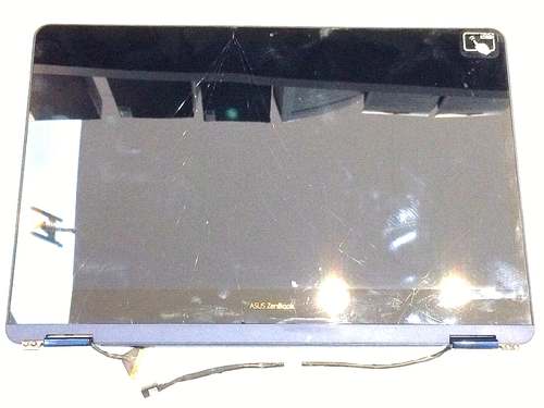 Asus Zenbook UX370U Dépannage Ecran Complet Occasion Vitre Brisée LCD OK - Photo 1 sur 10