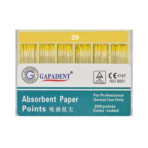 Dental Endodontic Gutta Percha Points/Absorbent Paper Points/Obturating 52 Type - Picture 80 of 169