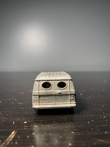 VINTAGE Corgi Juniors U.S. Chevrolet Van: SUPERVAN, Silver, Diecast, 1976 - Picture 4 of 8