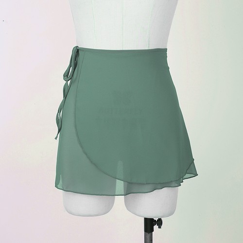 Damen Kleid Performance Rock Chiffon Midirock Asymmetrisch Kostüm Ballett Schal - Picture 51 of 80