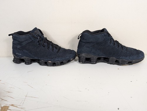 Hombres Nike Shox TLX Mid SP Negro Tenis Zapatos Reino Unido Talla 11 EU 46 *Edición Ver Fotos* - Imagen 4 de 9