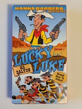 Lucky Luke Episode 1 Ma Dalton (VHS) Hanna Barbera RARE VINTAGE **TESTED** 🔥