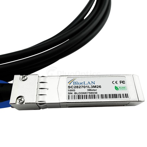 Arista CAB-Q28-S28-2M compatible BlueLAN QSFP28 DAC SC282701L2M26 - Imagen 4 de 9