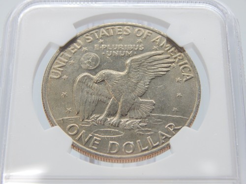 1972 TYPE 1 -  IKE Eisenhower Dollar NGC MS 65 -BT360 - Picture 5 of 6