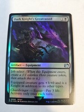 MTG - Dark Knight's Greatsword FOIL- Final Fantasy