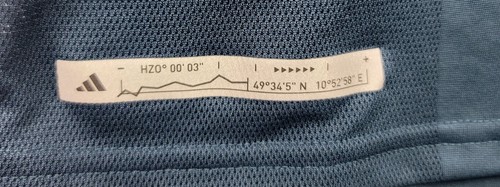 Adidas Womens XS Ultimate Tee Knit Running T-Shirt Arctic Night Reflective - Picture 6 of 13