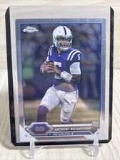 2023 Topps Composite Football Anthony Richardson Topps Chrome Rookie Card #3