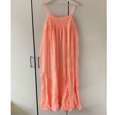 Free People Confidently Lost Maxi Dress Size S Small Strappy Semi Sheer