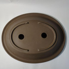 large 32cm " 和鉢常滑 "   traditional Tokoname bonsai pot unglazed pottery good