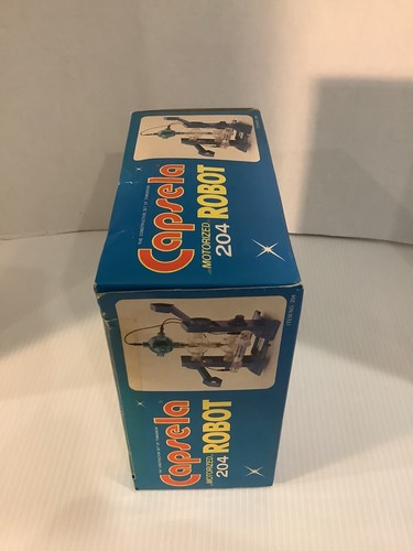 1978 Vintage Capsela MOTORIZED 204 ROBOT Build Construction Set Play Jour - Picture 5 of 7