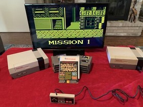 Double Dragon NES - Case And Box Art Included - Ships Free!