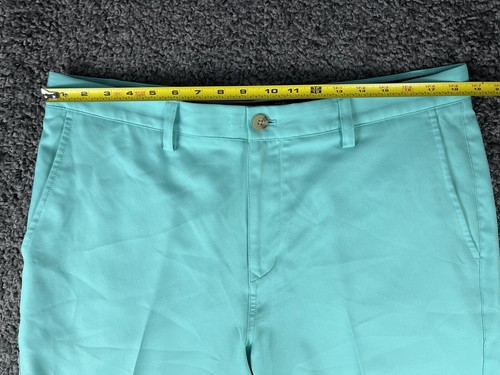 Vineyard Vines Links Short Green Mint Golf Boat Casual Size 36” Waist Mens - 第 3/7 張圖片
